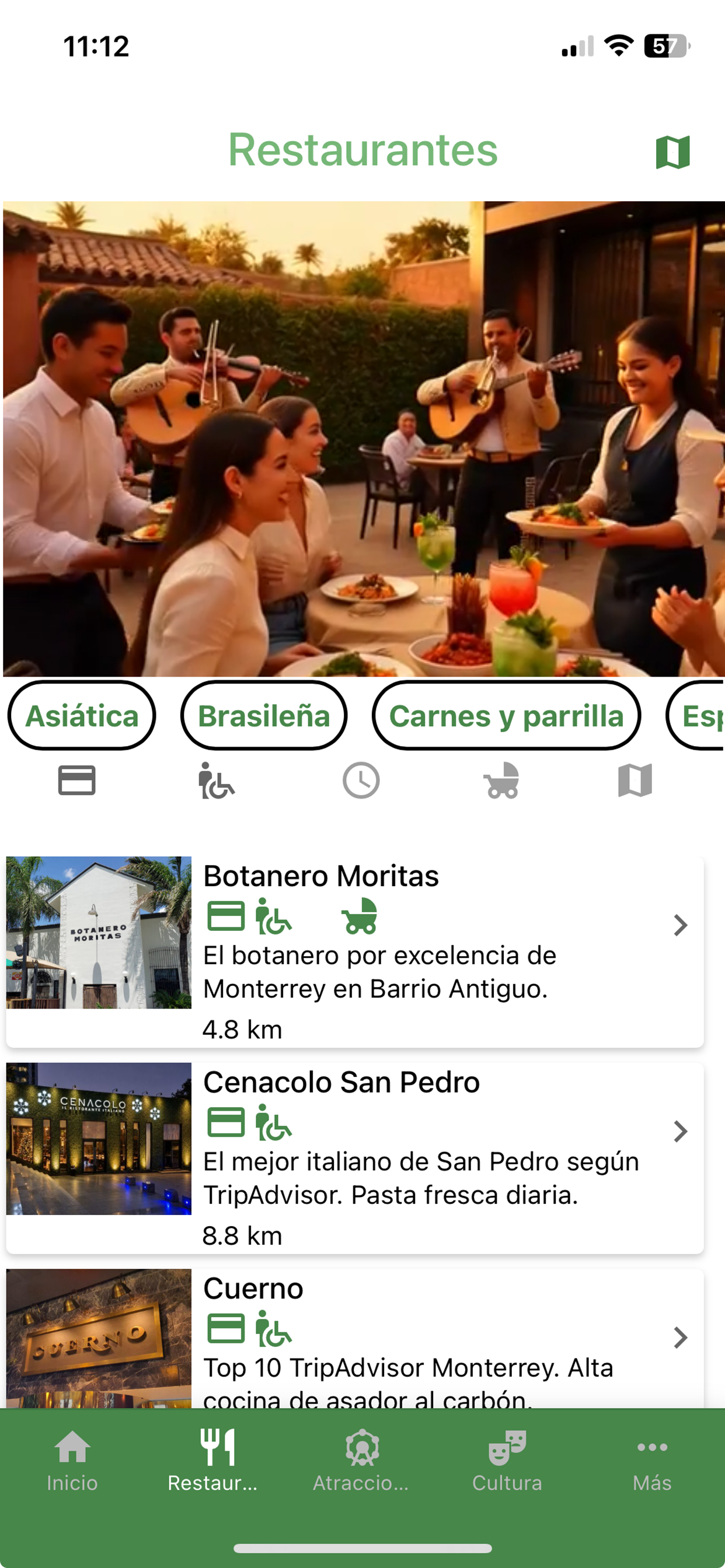 App de turismo y cultura - captura 3