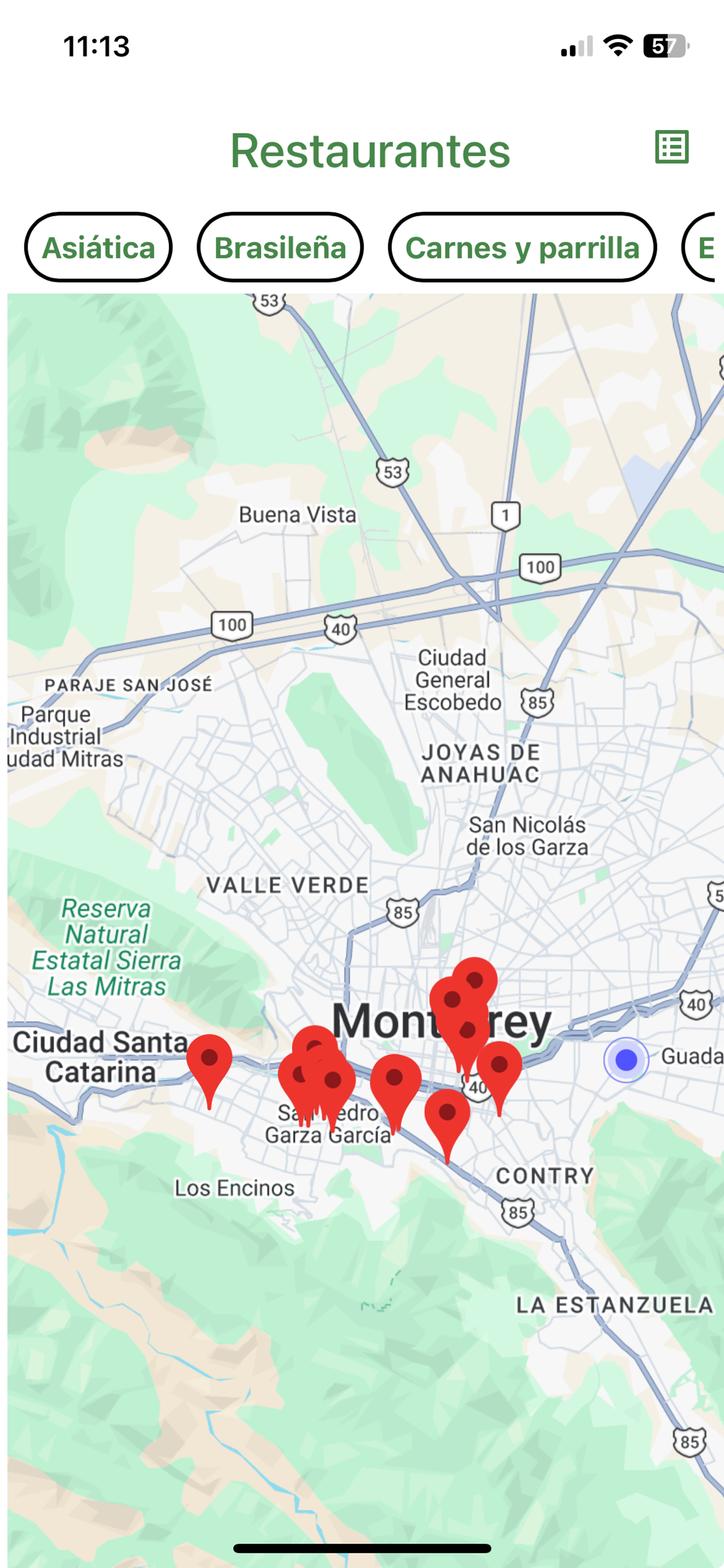 App de turismo y cultura - captura 4